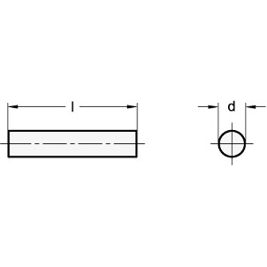 Magnetstäbe aus Aluminium-Nickel-Cobalt Legierung